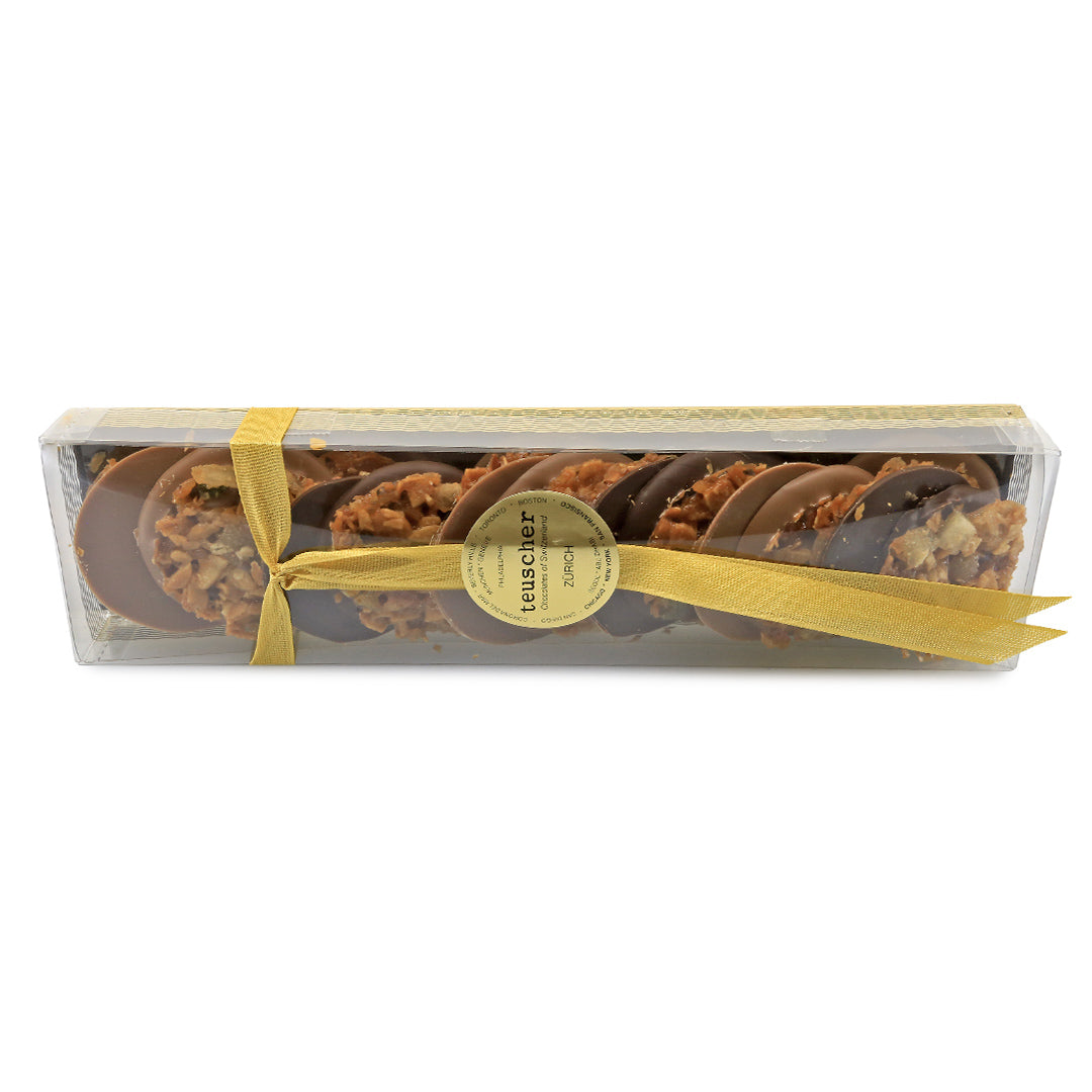 Florentines in Dark and Milk Chocolate