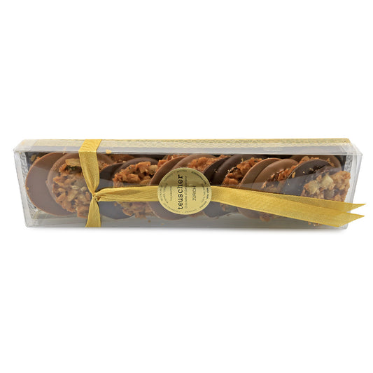 Florentines in Dark and Milk Chocolate